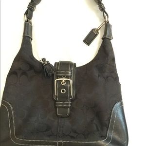 Coach Hampton Jaquard Purse H04J-6824